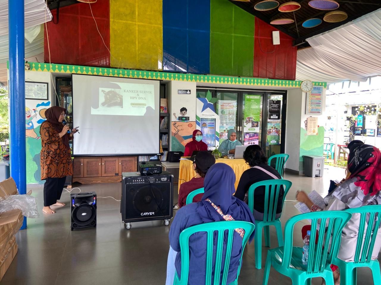 Seminar Literasi Kesehatan : Mengenal Lebih Dekat Kanker Serviks Di RPTRA Payung Tunas Teratai